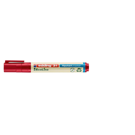 Flipchartmarker EcoLine 31 1,5-3mm Rundspitze rot Edding 4-31002 Produktbild