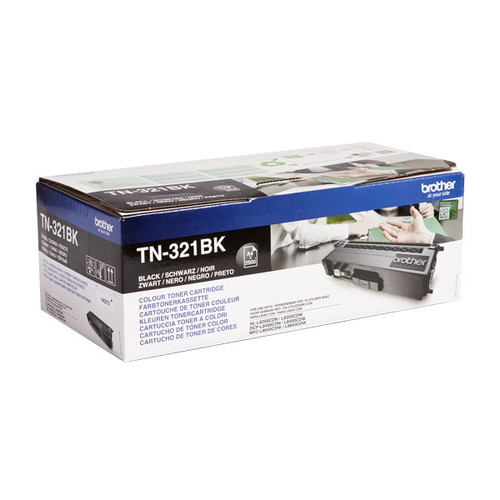 Toner für Brother DCP-L8400CDN/HL-L8300/ MFC-L8600CDW 2500Seiten schwarz Brother TN-321BK Produktbild Additional View 2 L