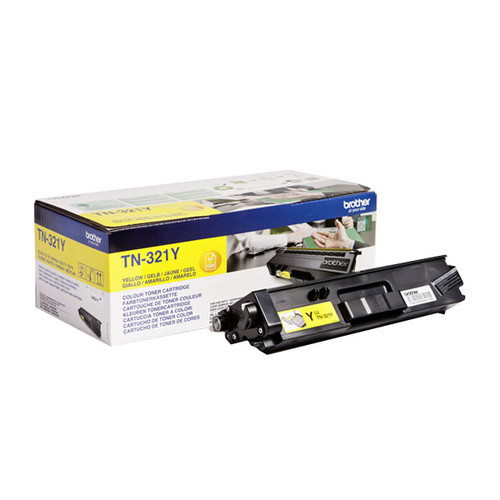 Toner für Brother DCP-L8400CDN/HL-L8300/ MFC-L8600CDW 1500Seiten yellow Brother TN-321Y Produktbild Additional View 1 L