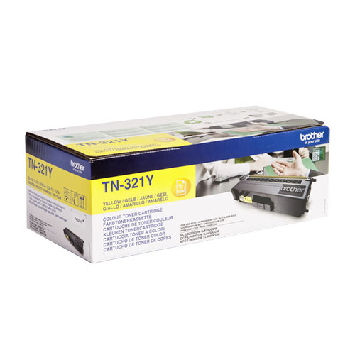 Toner für Brother DCP-L8400CDN/HL-L8300/ MFC-L8600CDW 1500Seiten yellow Brother TN-321Y Produktbild Additional View 2 L