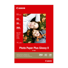 Fotopapier Inkjet PP-201 A3 260g weiß Canon 2311B020 (PACK=20 BLATT) Produktbild