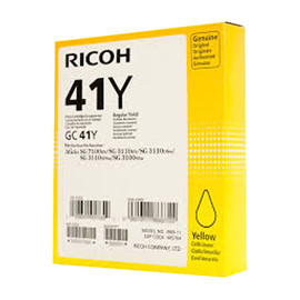 Gel Patrone GC-41Y für Ricoh SG 3100/ 7100 yellow Ricoh 2200Seiten 405764 Produktbild