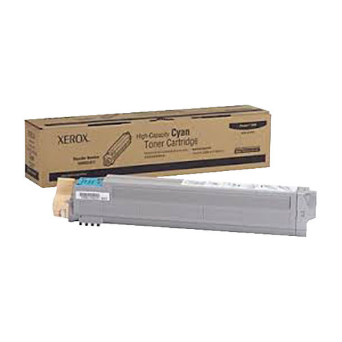 Toner für Phaser 7400 18000Seiten cyan Xerox 106R01077 Produktbild Front View L