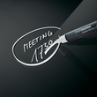 Glas-Magnetboard artverum 1300x550x15mm schwarz inkl. Magnete Sigel GL240 Produktbild Additional View 5 S