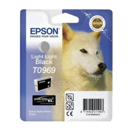 Tintenpatrone T0969 für Epson Stylus Photo R2880 11,4ml schwarz hell hell Epson T096940 Produktbild