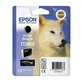 Tintenpatrone T0968 für Epson Stylus Photo R2880 11,4ml schwarz matt Epson T096840 Produktbild