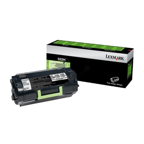 Toner für Optra MS810DE/812DE 25000Seiten schwarz Lexmark 52D2H00 Produktbild Front View L