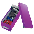 CD Ablagebox Click & Store 143x352x153mm violett Graukarton Leitz 6041-00-62 Produktbild Additional View 1 S