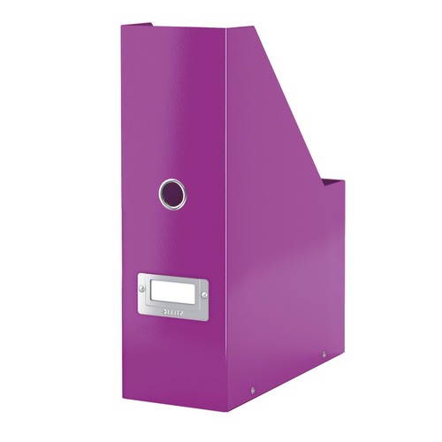 Stehsammler Click&Store 103x330x253mm violett Hartpappe PP Leitz 6047-00-62 Produktbild Additional View 1 L