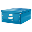 Archivbox WOW Click & Store für A3 369x200x482mm blau metallic Leitz 6045-00-36 Produktbild