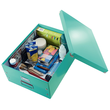 Archivbox WOW Click & Store für A3 369x200x482mm eisblau metallic Leitz 6045-00-51 Produktbild Additional View 1 S