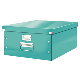 Archivbox WOW Click & Store für A3 369x200x482mm eisblau metallic Leitz 6045-00-51 Produktbild