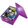 Archivbox WOW Click & Store für A3 369x200x482mm violett metallic Leitz 6045-00-62 Produktbild Additional View 1 S