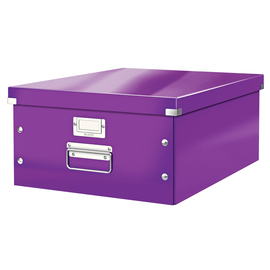 Archivbox WOW Click & Store für A3 369x200x482mm violett metallic Leitz 6045-00-62 Produktbild