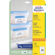 Tiefkühl-Etiketten Laser 63,5x33,9mm auf A4 Bögen weiß Zweckform L7970-25 (PACK=600 STÜCK) Produktbild Additional View 1 S