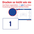 Etiketten Inkjet+Laser+Kopier 210x148mm auf A5 Bögen weiß Zweckform 6135 (PACK=200 STÜCK) Produktbild Additional View 3 S