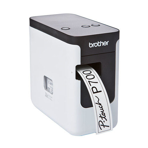 Beschriftungsgerät P-Touch P700 für TZe-Bänder Brother PTP700ZG1 Produktbild Additional View 2 L