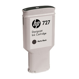 Tintenpatrone 727 für HP DesignJet T1500 300ml schwarz matt HP C1Q12A Produktbild