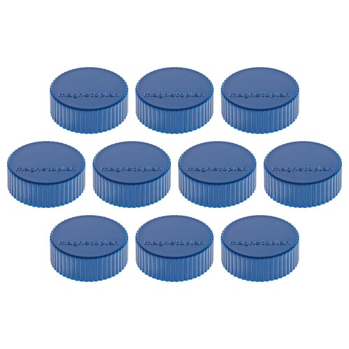 Haftmagnete Discofix Magnum ø 34 mm 2000g Haftkraft dunkelblau Magnetoplan 1660014 (PACK=10 STÜCK) Produktbild