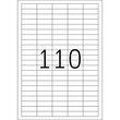 Etiketten Inkjet+Laser+Kopier 38,1x12,7mm auf A4 Bögen Movables weiß wiederablösbar Herma 4210 (PACK=2750 STÜCK) Produktbild Additional View 2 S