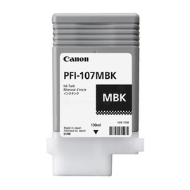Tintenpatrone PFI-107MBK für Canon IPF 680/780 130ml schwarz matt Canon 6704b001 Produktbild