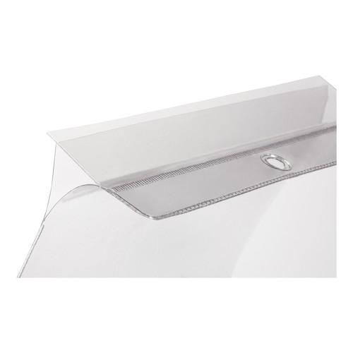 Sichttasche mit Öse und Schutzklappe zum Aufhängen oben offen A4 farblos PP Durable 2307-19 (PACK=10 STÜCK) Produktbild Additional View 2 L