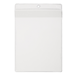 Sichttasche mit Öse und Schutzklappe zum Aufhängen oben offen A4 farblos PP Durable 2307-19 (PACK=10 STÜCK) Produktbild