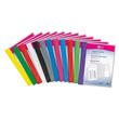 Schnellhefter Veloform Vorderdeckel transparent mit Innentasche A4 überbreit hellblau PVC Veloflex 4741052 Produktbild Additional View 1 S
