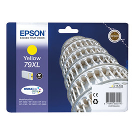 Tintenpatrone 79XL für Epson Stylus WorkForce Pro WF4600 17,1ml yellow Epson T790440 Produktbild