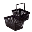Einkaufskorb mit Tragegriff Shopping Basket 19 448x212x283mm 19Liter schwarz Kunststoff Durable 1801565060 Produktbild