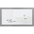 Glas-Magnetboard artverum 910x460x15mm super-weiß inkl. Magnete Sigel GL146 Produktbild