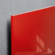 Glas-Magnetboard artverum 910x460x15mm rot inkl. Magnete Sigel GL147 Produktbild Additional View 2 S