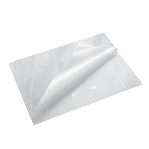 Laminierfolien High-Speed A4 216x303mm 125µ glänzend GBC 3747348 (PACK=100 STÜCK) Produktbild Front View L