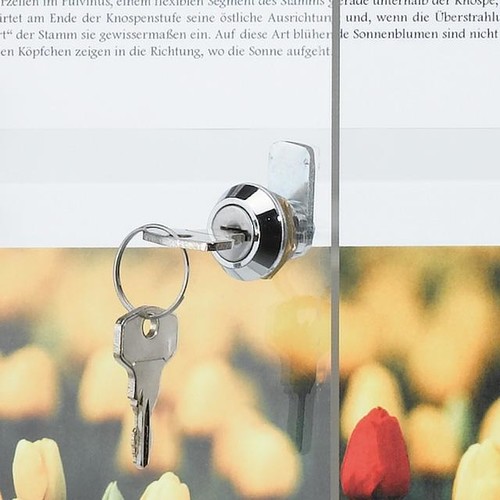 Schaukasten X-tra line für Innenbereich 6xA4 mit Flügeltür 68x73x3cm Metall- Rückwand magnetisch Franken FSA6 Produktbild Additional View 1 L