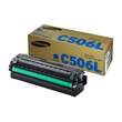 Toner C506L für Samsung CLP680/CLX6260 3500Seiten cyan SU038A Produktbild