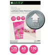 Laminierfolien A5 148x210mm UDT 125µ glänzend Leitz 7493-00-00 (PACK=100 STÜCK) Produktbild Additional View 2 S