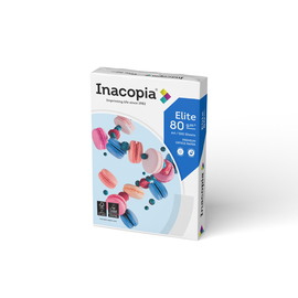 Kopierpapier Inacopia Elite A4 80g weiß ECF FSC EU-Ecolabel 171CIE (PACK=500 BLATT) Produktbild