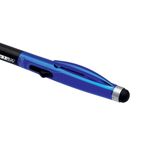 Kugelschreiber mit Touchpen 2in1 Stylus 0,4mm sortiert metallic silber, blau Bic 905449 Produktbild Additional View 5 L