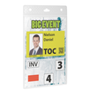 Namensschild EVENT A6 transparent Durable 8526-19 (PACK=20 STÜCK) Produktbild Additional View 1 S
