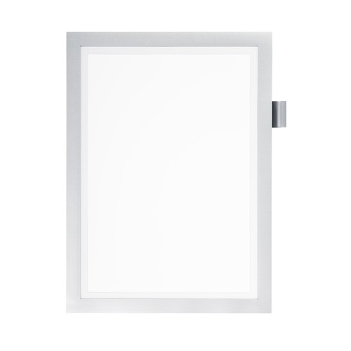 Informationsrahmen DURAFRAME NOTE A4 metallic silber selbstklebend Durable 4993-23 Produktbild