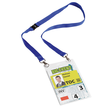 Namensschild EVENT A6 mit Textilband Duo dunkelblau Durable 8525-07 (PACK=10 STÜCK) Produktbild Additional View 1 S