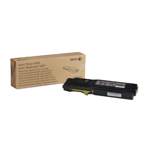 Toner für Phaser 6600/6605 6000Seiten yellow Xerox 106R02231 Produktbild Front View L