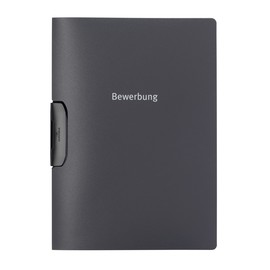 Bewerbungsmappe Duraswing job A4 30Blatt anthrazit/grau PP Durable 2289-57 Produktbild