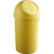 Abfallbehälter mit Push-Einwurfklappe 45l gelb Helit H2401318 Produktbild