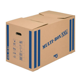 Umzugskarton Multibox XXL 760x430x435mm braun/blau Karton Nips 118187122 Produktbild