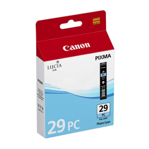 Tintenpatrone PGI-29PC für Canon Pixma Pro1 36ml FOTOcyan Canon 4876B001 Produktbild Front View L