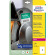 Folien-Etiketten Laser 210x297mm auf A4 Bg wetterfest+widerstandsfähig+ permanent weiß Zweckform L7917-10 (PACK=20 STÜCK) Produktbild Additional View 1 S