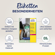 Folien-Etiketten Laser 210x297mm auf A4 Bg wetterfest+widerstandsfähig+ permanent weiß Zweckform L7917-10 (PACK=20 STÜCK) Produktbild Additional View 3 S