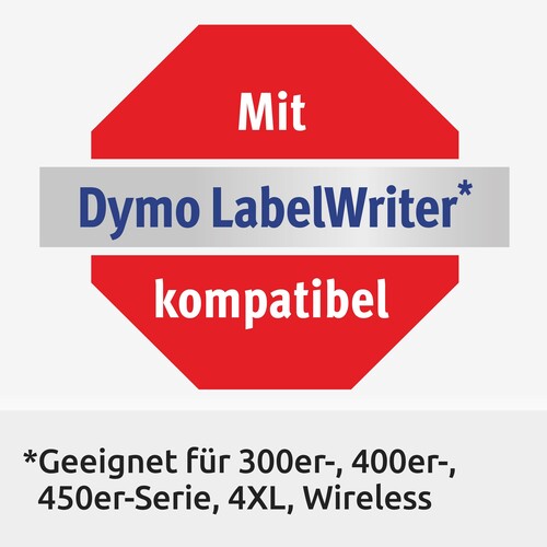 Universal-Etiketten 32x57mm weiß wiederablösbar Zweckform ASS0722540 (PACK=500 STÜCK) Produktbild Additional View 2 L