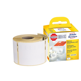 Universal-Etiketten 54x70mm weiß permanent Zweckform AS0722440 (PACK=320 STÜCK) Produktbild